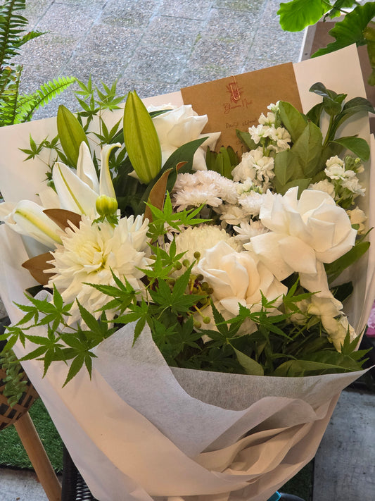 Designer's Choice - White Arrangement