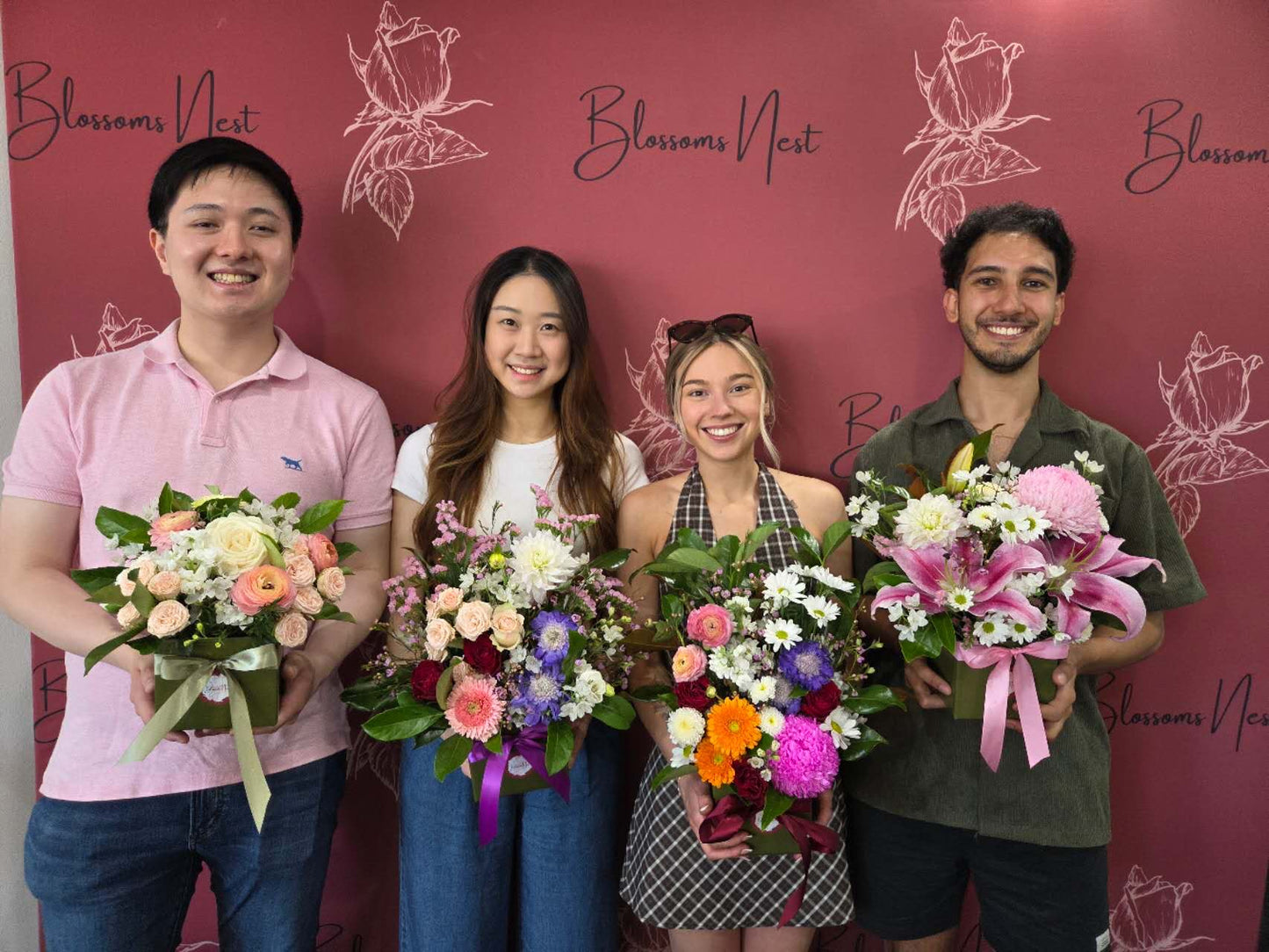 Beginner Fresh Flower Arrangement Workshop