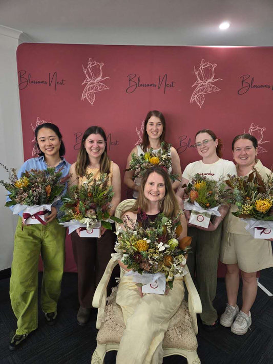 Beginner Fresh Flower Arrangement Workshop