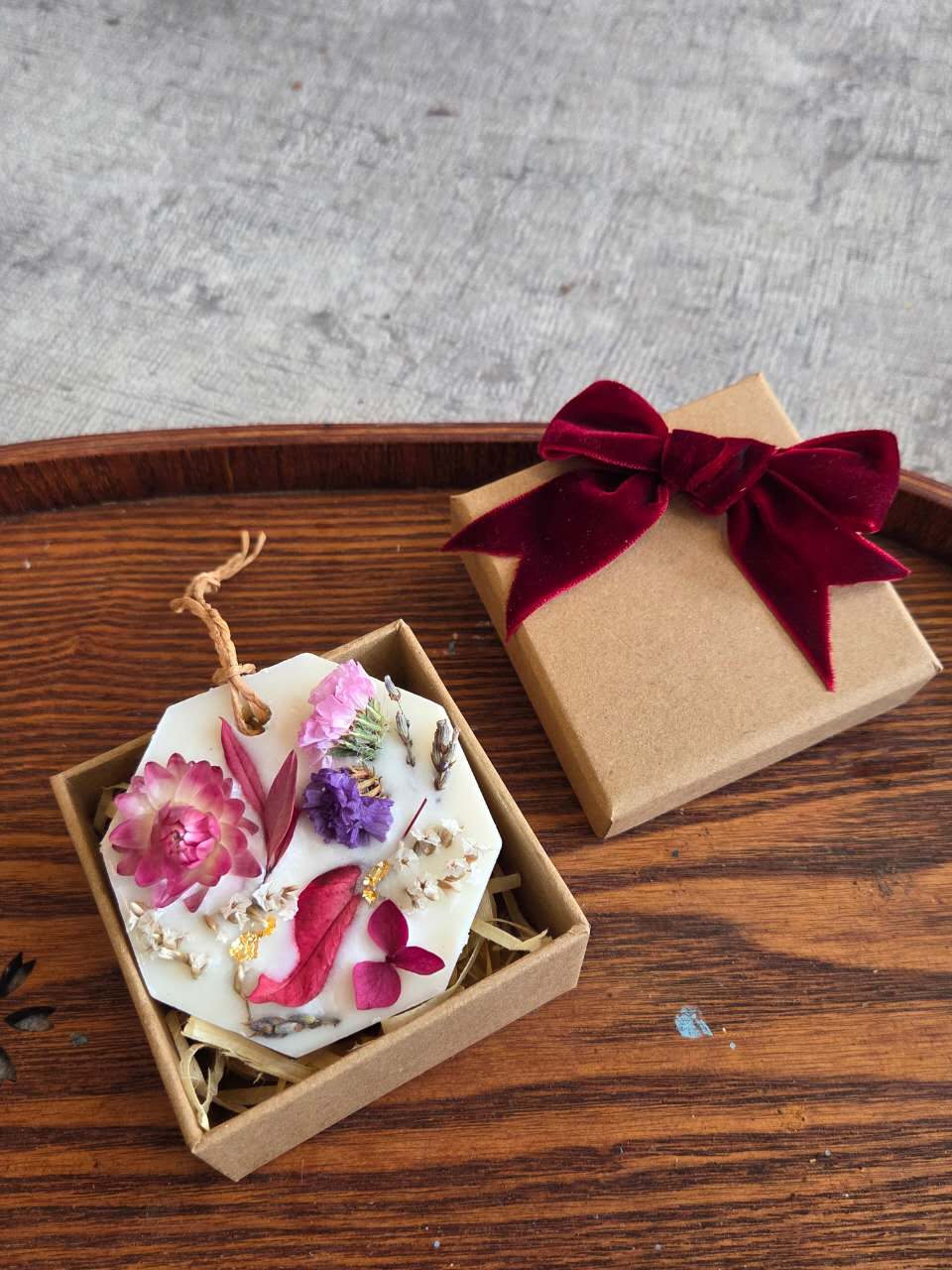 Handcrafted Sachet Fragrant Wax Sachet — Handcrafted Botanical Gift – Blossoms Nest