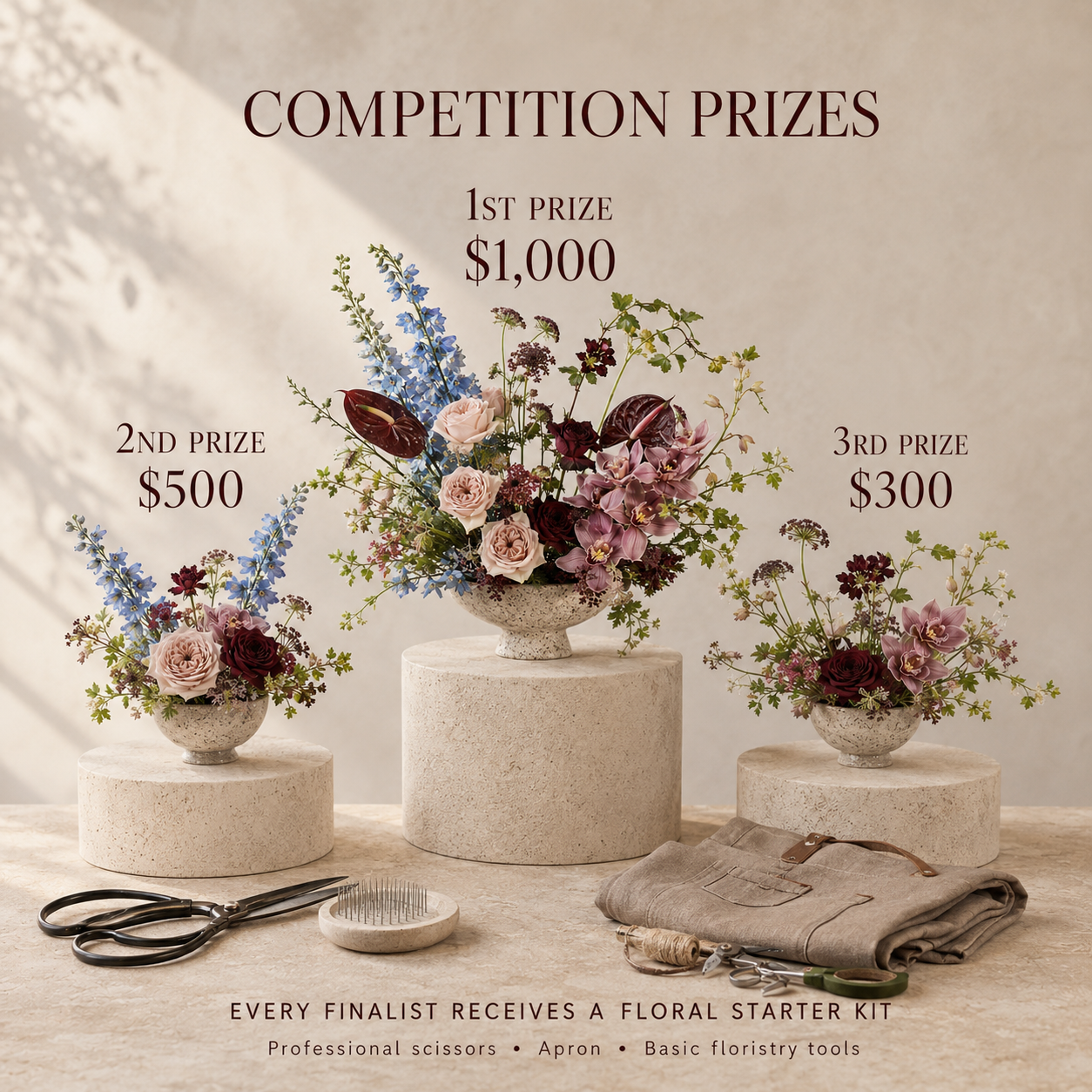 Blossoms Nest Floral Design Competition 2026 – Round 1 Entry