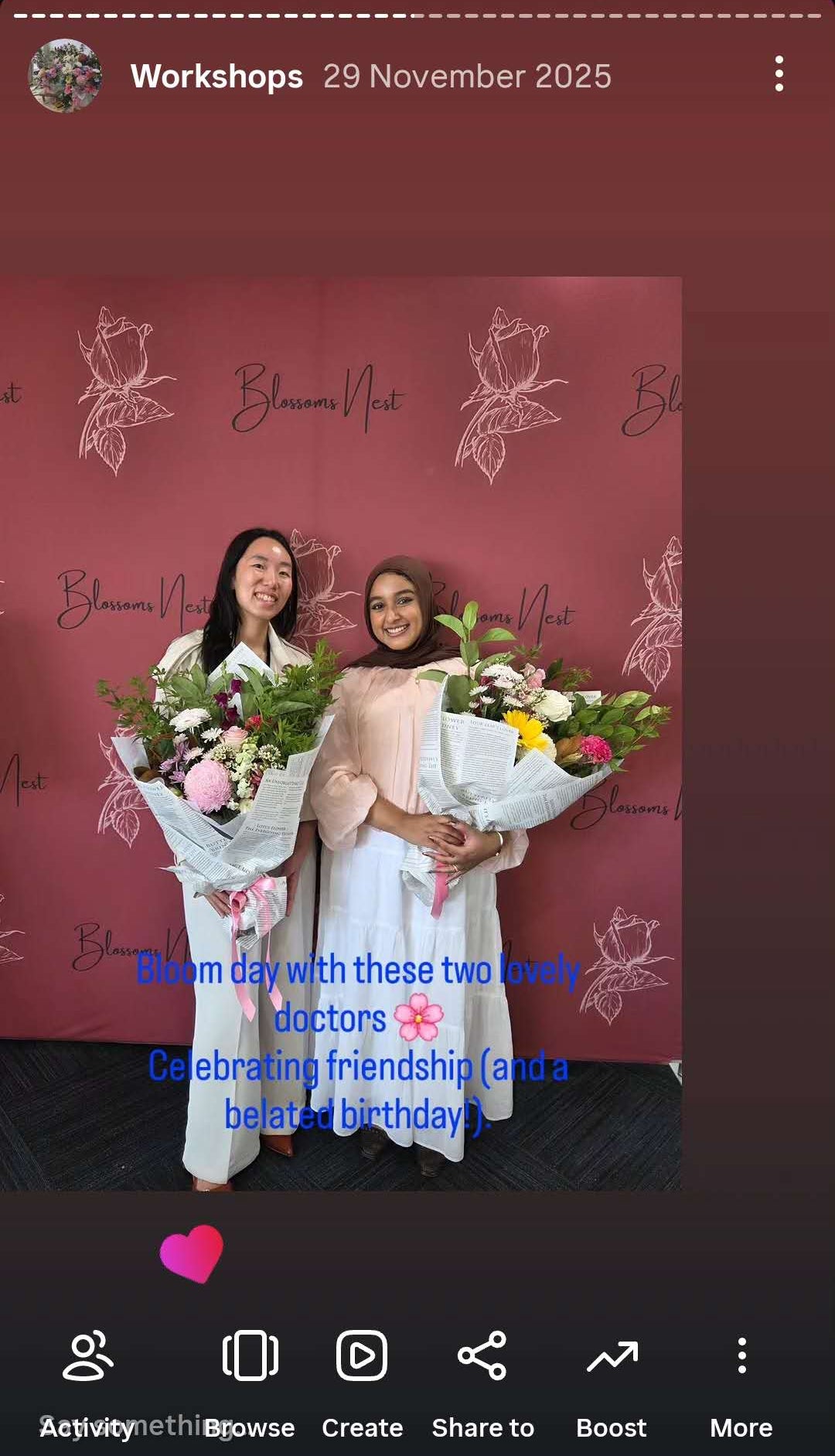 Hand-tied Bouquet Making Workshop