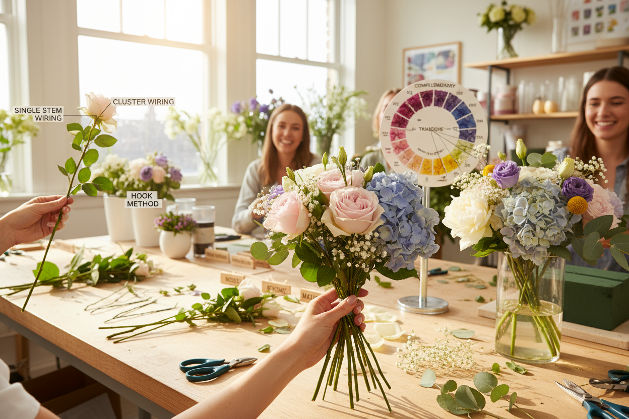 replace lily flower with hydrandrea and peonies