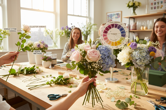 replace lily flower with hydrandrea and peonies